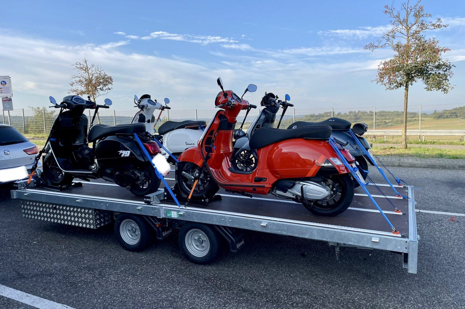 Eduard 4520 Motorrad Anhänger